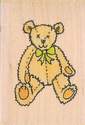 Teddy Bear Wooden Stamp