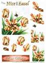 La Pashe Nice & Easel decoupage Sheet -Parrot Tulips