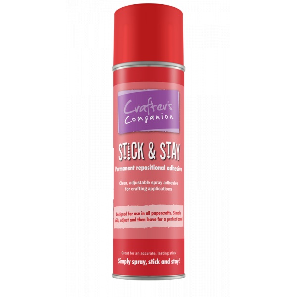 Crafters Companion Permanent Repositional Adhesive Spray (Red Can)