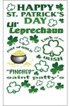 Happy St Patrick's Day - Royal Langnickle Rub On's