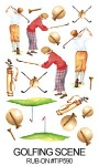 TIP-590 - Golfing Scene - Rub-on's