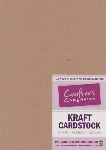 Crafters Companion - Kraft Cardstock A4 - Packs of 10