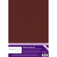 Crafters Companion -  Centura Pearl - Dark Chocolate - A4 Printable Card Pack (10 sheets)
