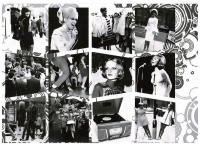 Non die cut toppers Of the Mods & Rockers.  Ideal toppers to make into a waterfall card.