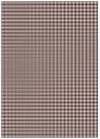 Gingham - Brown and White approx 300gsm card. Brown on the reverse.
