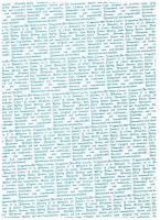 Star sign words for the Aquarian. January 21st - February 19th paper with a cream background