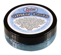 Sky Blue Glitter Paste