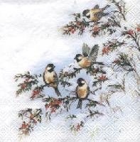 Sophy's Birds napkin. 25 cm x 25 cm