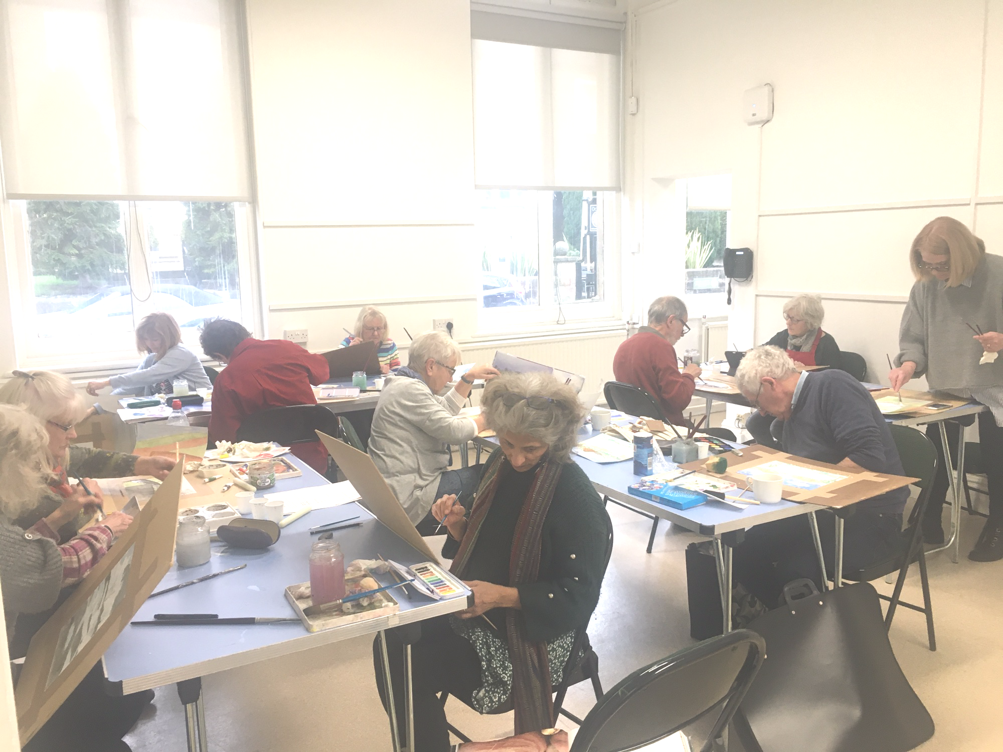 Watercolour class Harrogate