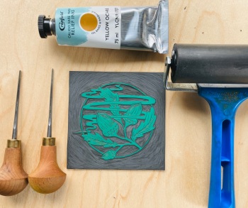 Intro to Lino Print Techniques. Block 1 Autumn 2025.