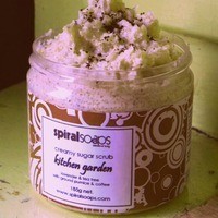 creamy fairtrade sugar scrub
