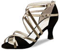 Eva suede black/chevro antik