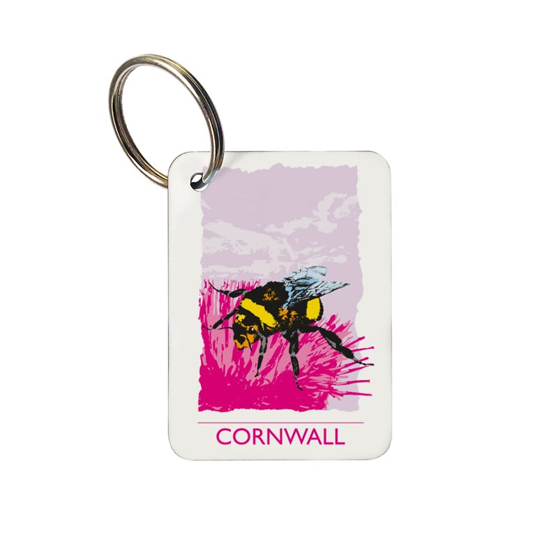 Keyring - Cornwall Bee