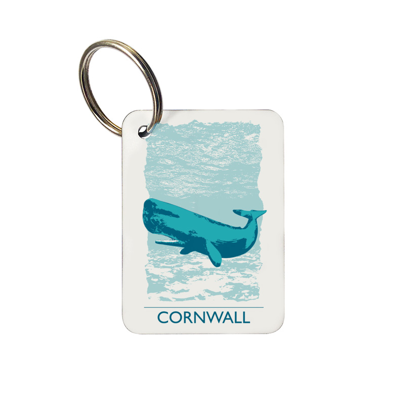 Keyring - Cornwall Whale