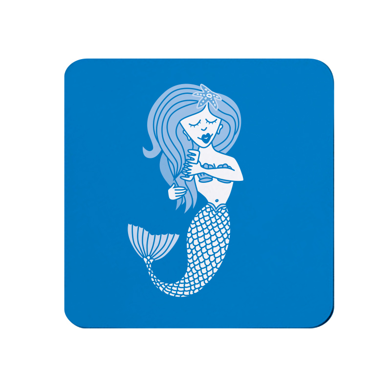 Blue Mermaid Coaster 