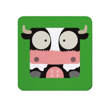 Cow Coaster - Full Colour Melamine