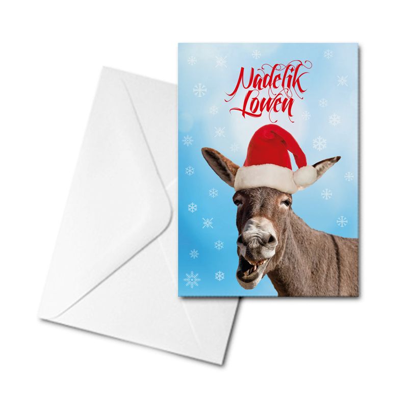 Christmas Donkey - Nadelik Lowen