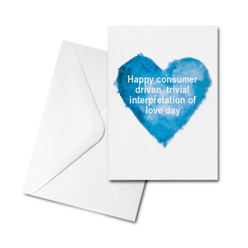 Valentine's Card - Consumer Driven Love Day