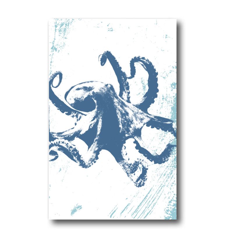 Melamine Fridge Magnet - Octopus