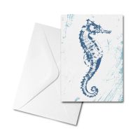 Blank Card - Seahorse
