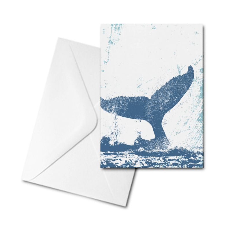 Blank Card - Whale Tail