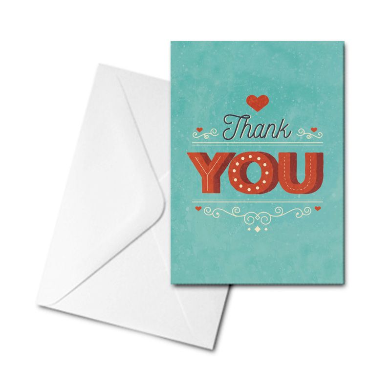 Blank Card - Thank You 
