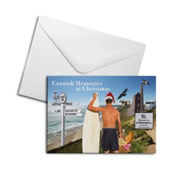 Christmas Card - Cornish Memories at Christmas