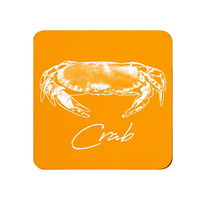 Crab Coaster - Orange - NEW