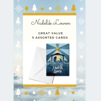 5 Assorted Nadelik Lowen Cards Pack - GREAT VALUE