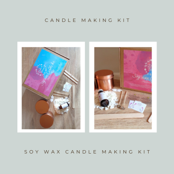Soy Wax Candle Making Kit - Calm and Unwind