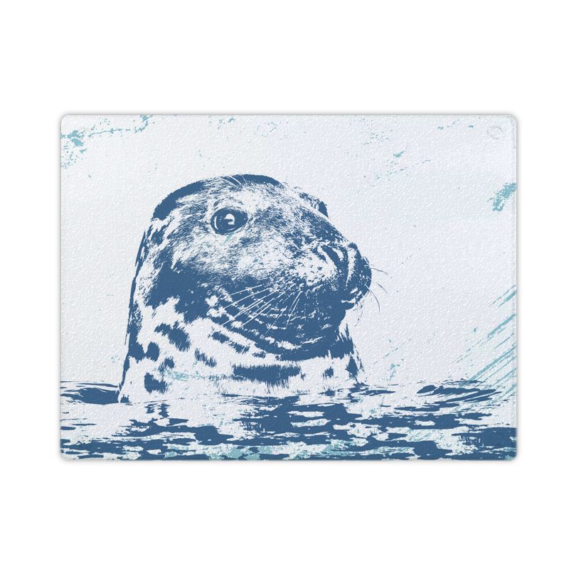 Textured Glass Surface Protector - Grey Seal