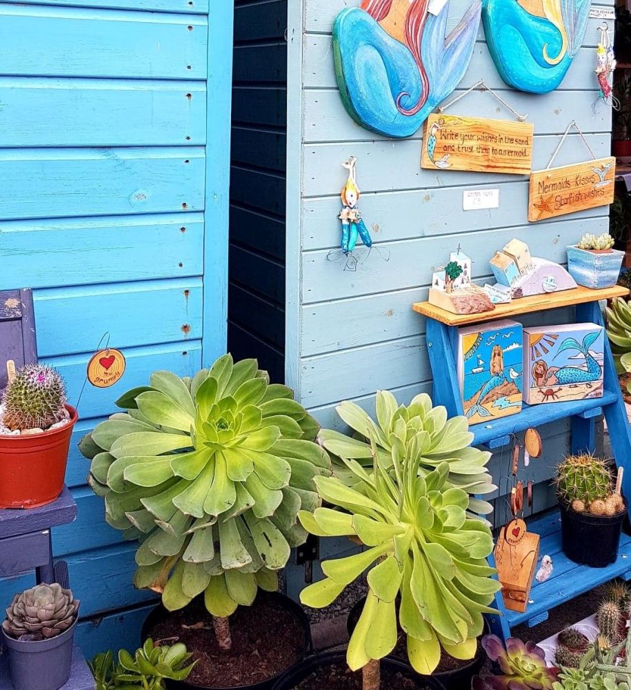 Beach Huts in Porthleven