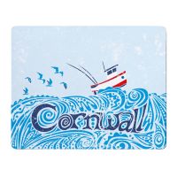 Cornwall Fishing Boat Placemat - Full Colour Melamine - Nautical Style