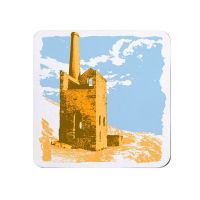 Cornwall Tin Mine Coaster - Cornish Gift - Engine House