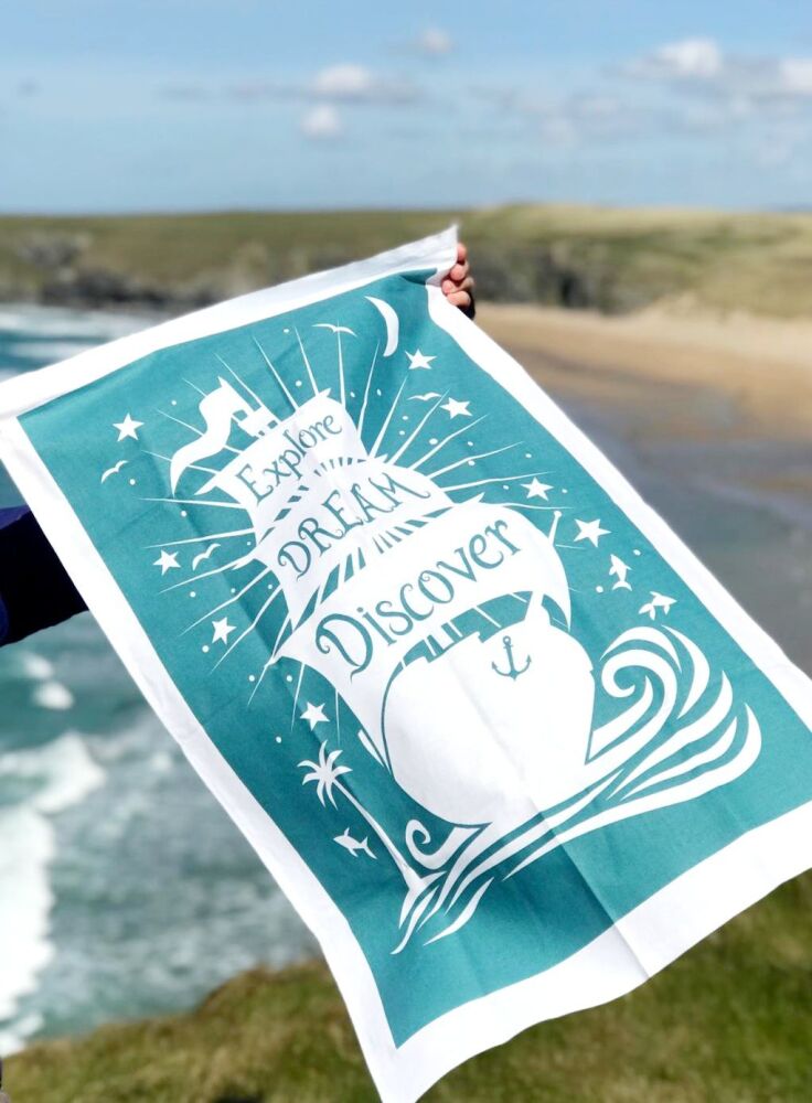 Explore Tea Towel