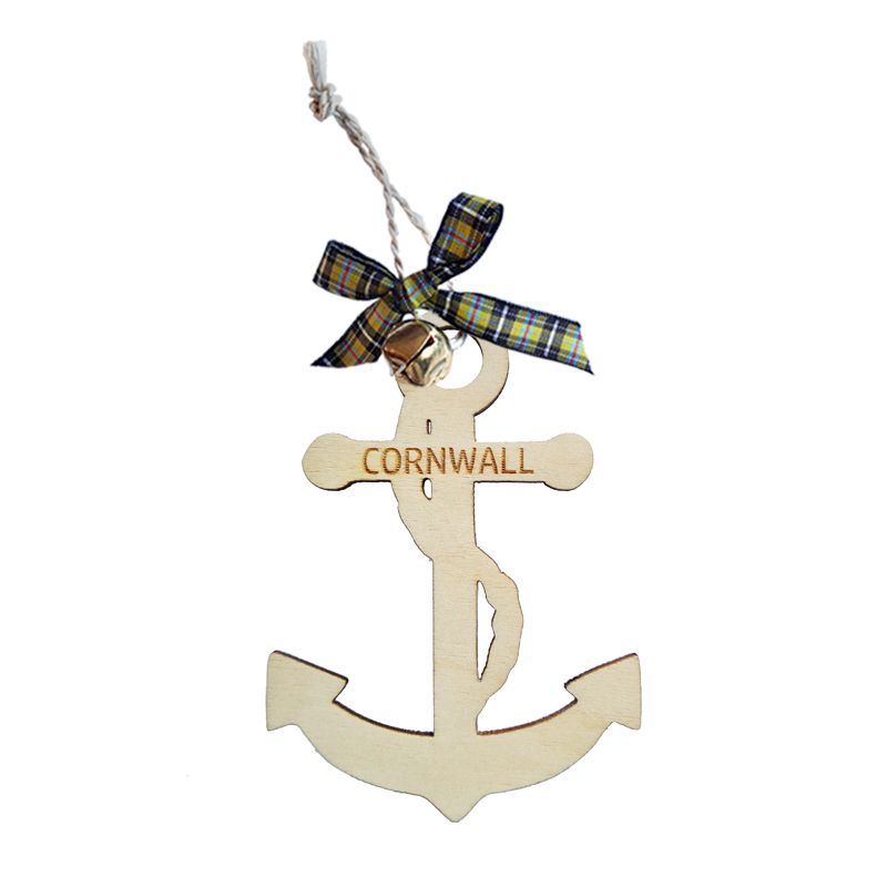 Cornish Christmas  Hanging - Cornwall - Anchor