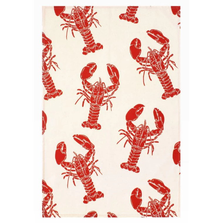 Lobster - Full Colour Tea Towel - 100% Cotton