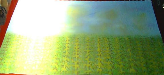 Wizard of Oz - A1 STAGE SCENERY AND SET HIRE FOR - BC004 - Corn Wall (30w x