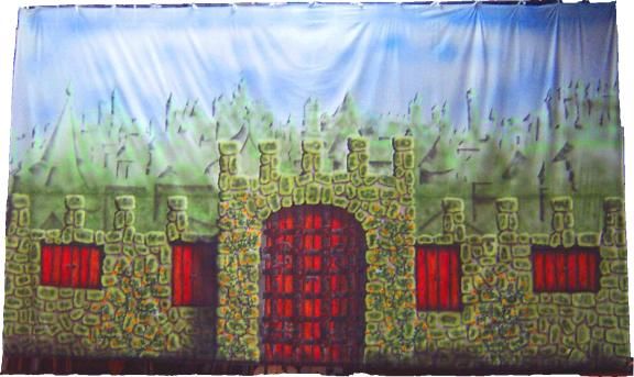 Wizard of Oz - A1 STAGE SCENERY AND SET HIRE FOR - BD020 -Castle or City En