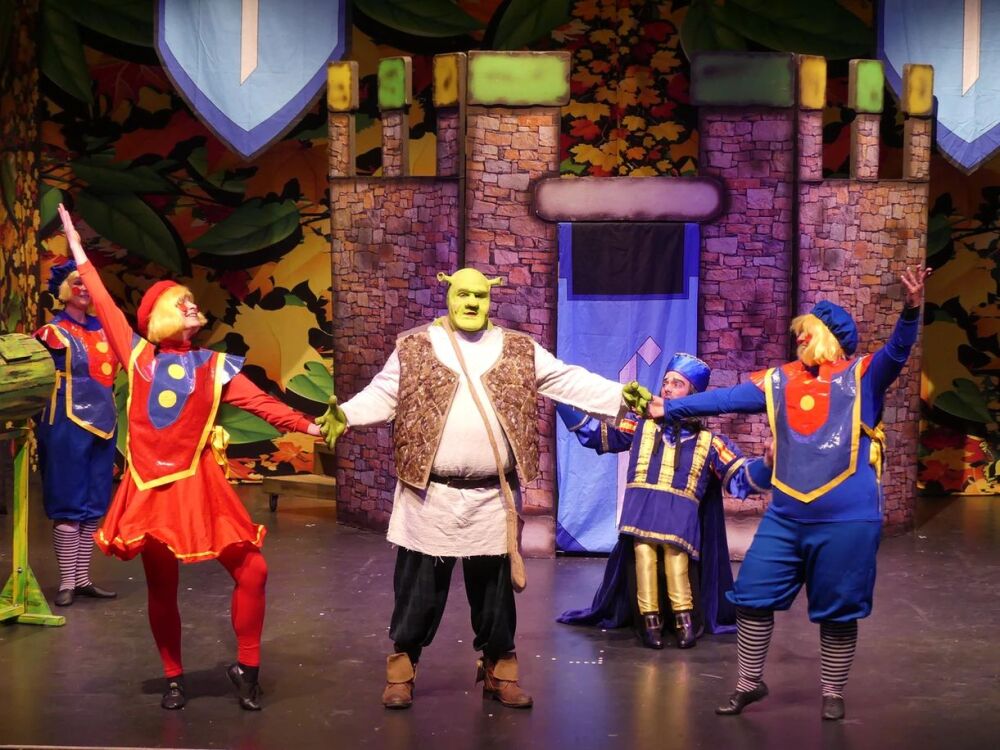Shrek 12 - A1 STAGE SCENERY AND SET HIRE FOR
