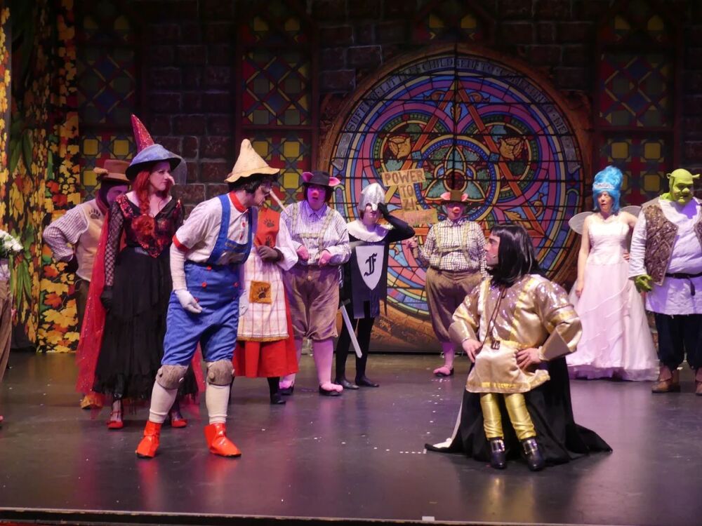 Shrek 18 - A1 STAGE SCENERY AND SET HIRE FOR