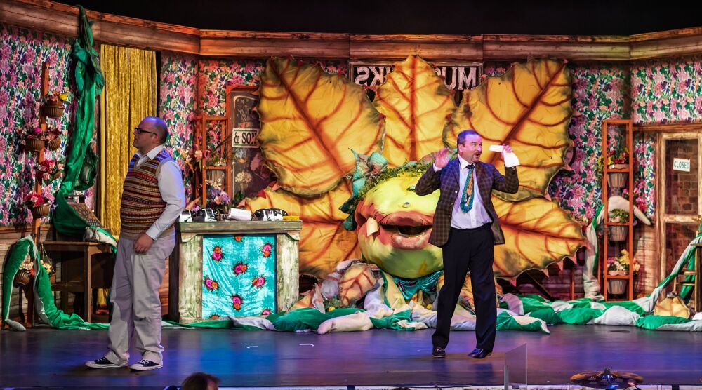 LITTLE SHOP OF HORRORS - A1 STAGE SCENERY AND SET HIRE FOR - 18x