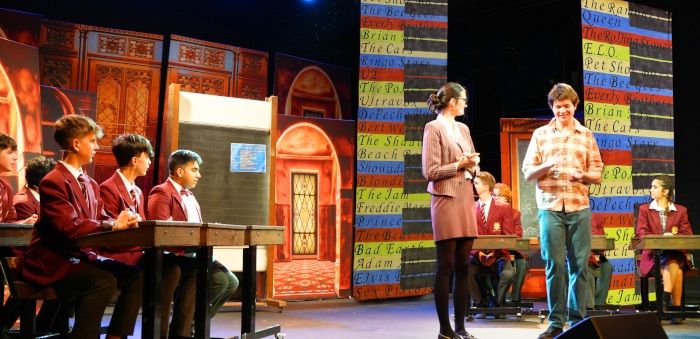SCHOOL OF ROCK - A1 STAGE SCENERY AND SET HIRE FOR 80 cond