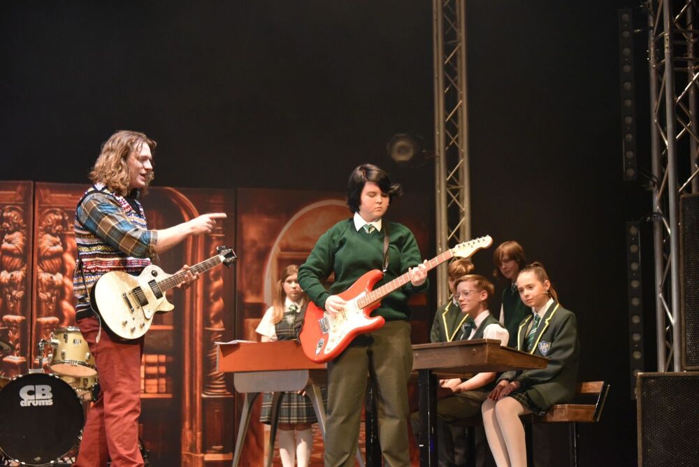 SCHOOL OF ROCK - A1 STAGE SCENERY AND SET HIRE FOR cond 17