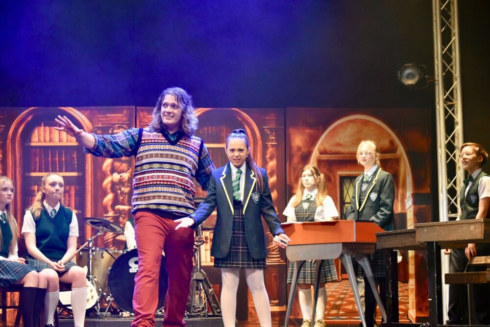 SCHOOL OF ROCK - A1 STAGE SCENERY AND SET HIRE FOR cond 20
