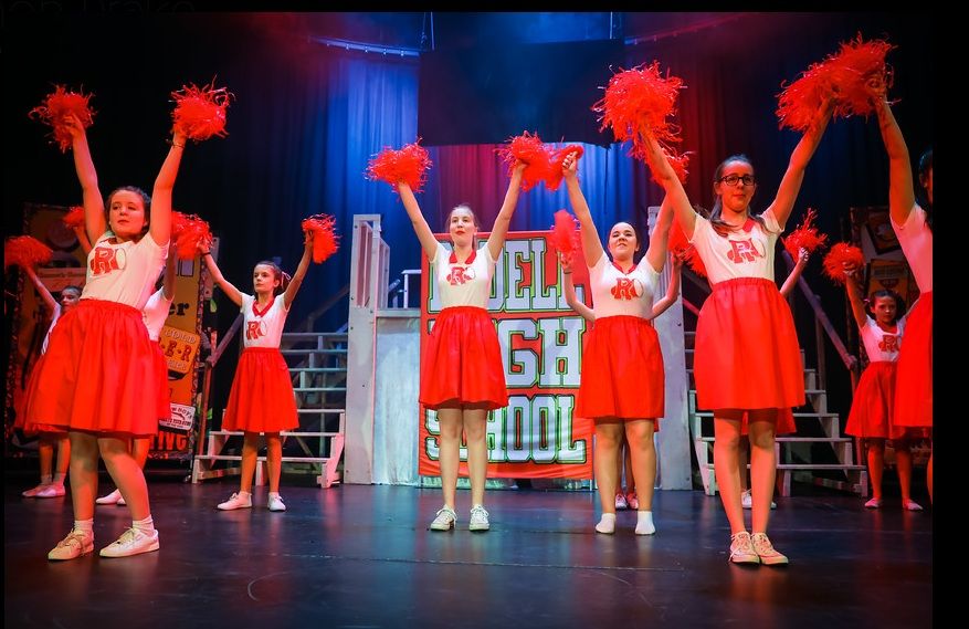GREASE - A1 STAGE SCENERY AND SET HIRE FOR - Cheer Leaders