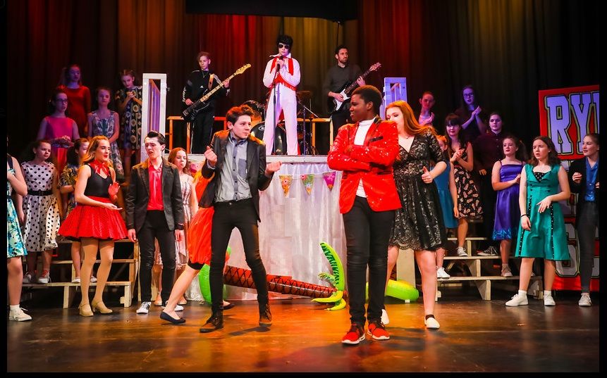 GREASE - A1 STAGE SCENERY AND SET HIRE FOR - Dance