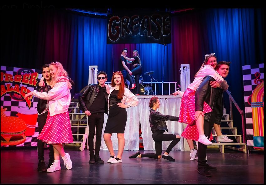 GREASE - A1 STAGE SCENERY AND SET HIRE FOR - Burger Palace 3