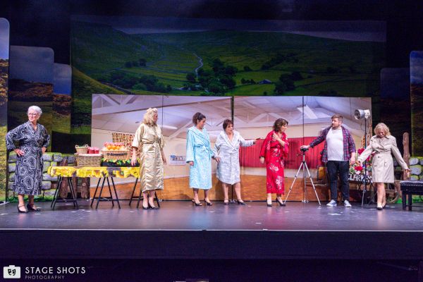 Calendar Girls - A1 STAGE SCENERY AND SET HIRE FOR - jam and fruit table co