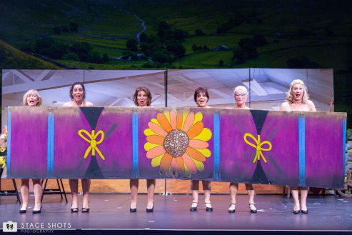 Calendar Girls - A1 STAGE SCENERY AND SET HIRE FOR - Cracker cond